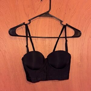 Cropped corset top
